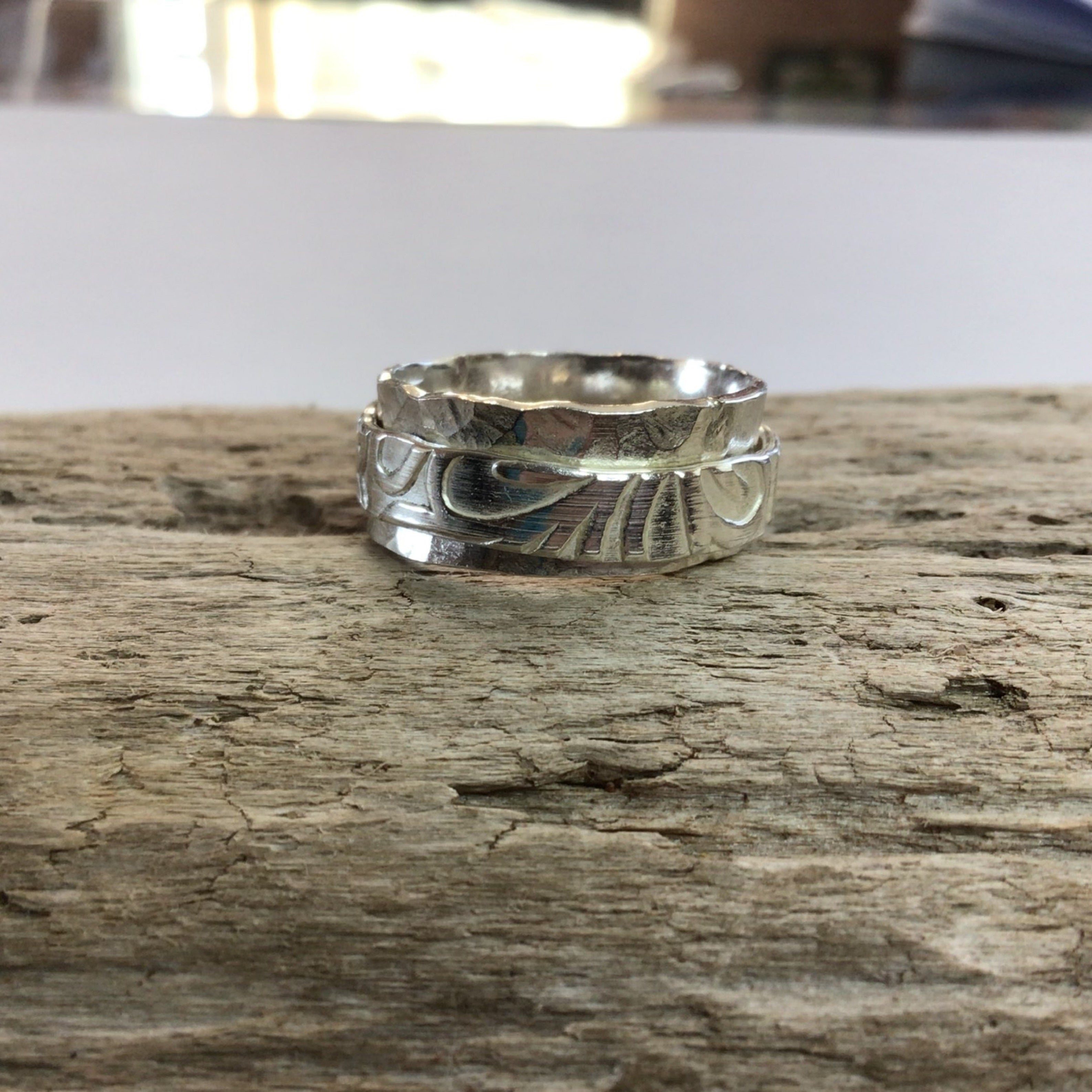 Sterling Silver Spinner Ring (style 2)