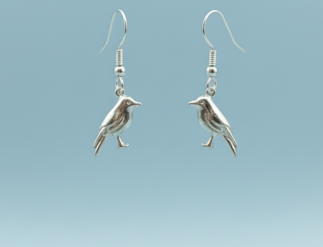 Raven Earrings (small)