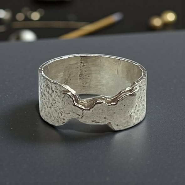 Sterling Silver PEI  Ring