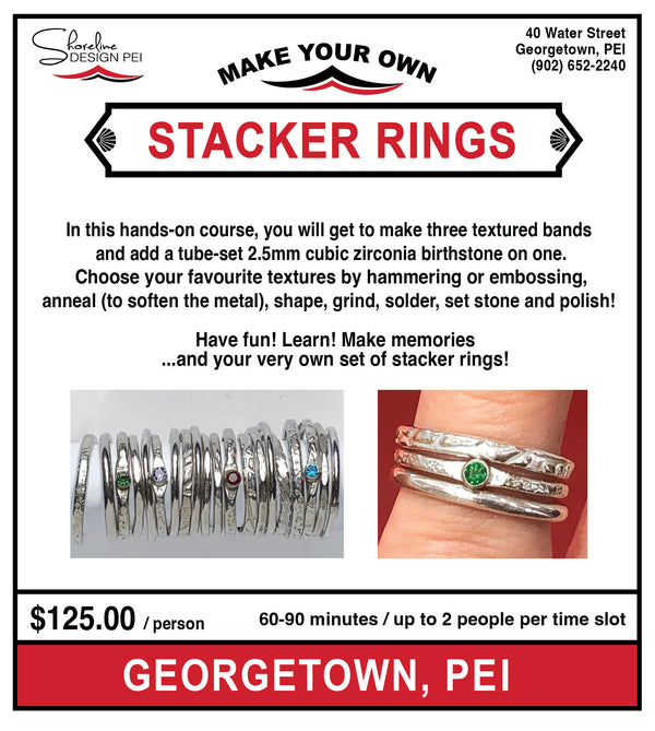 Make Your Own Stacker Rings - Georgetown