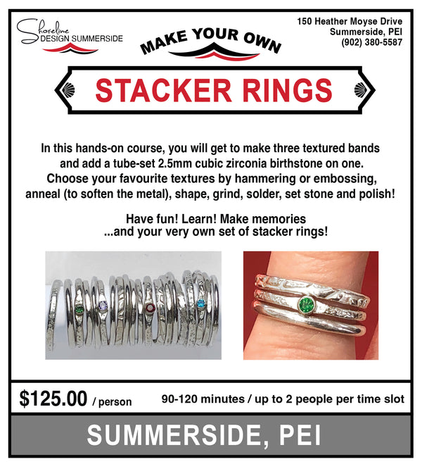 Make Your Own Stacker Rings - Summerside