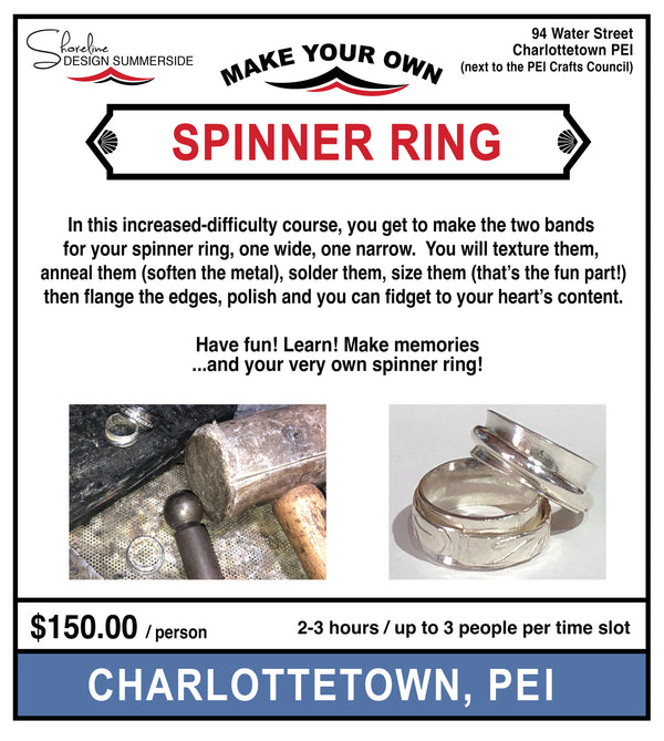 Make Your Own Spinner Ring - Charlottetown