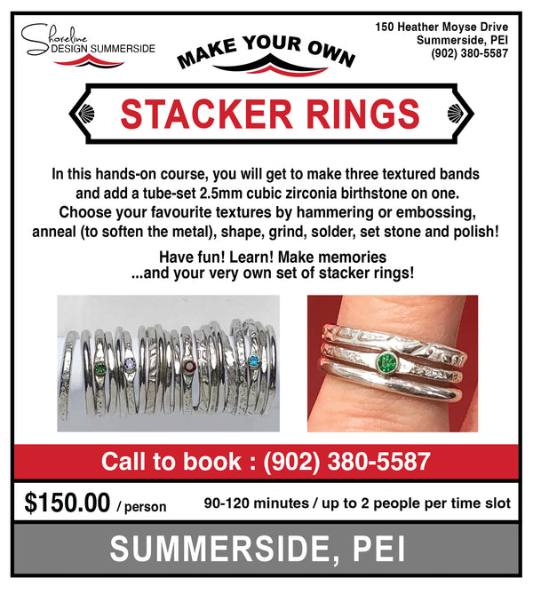 Make Your Own Stacker Rings - Summerside