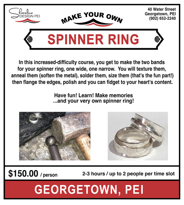 Make Your Own Spinner Rings - Georgetown