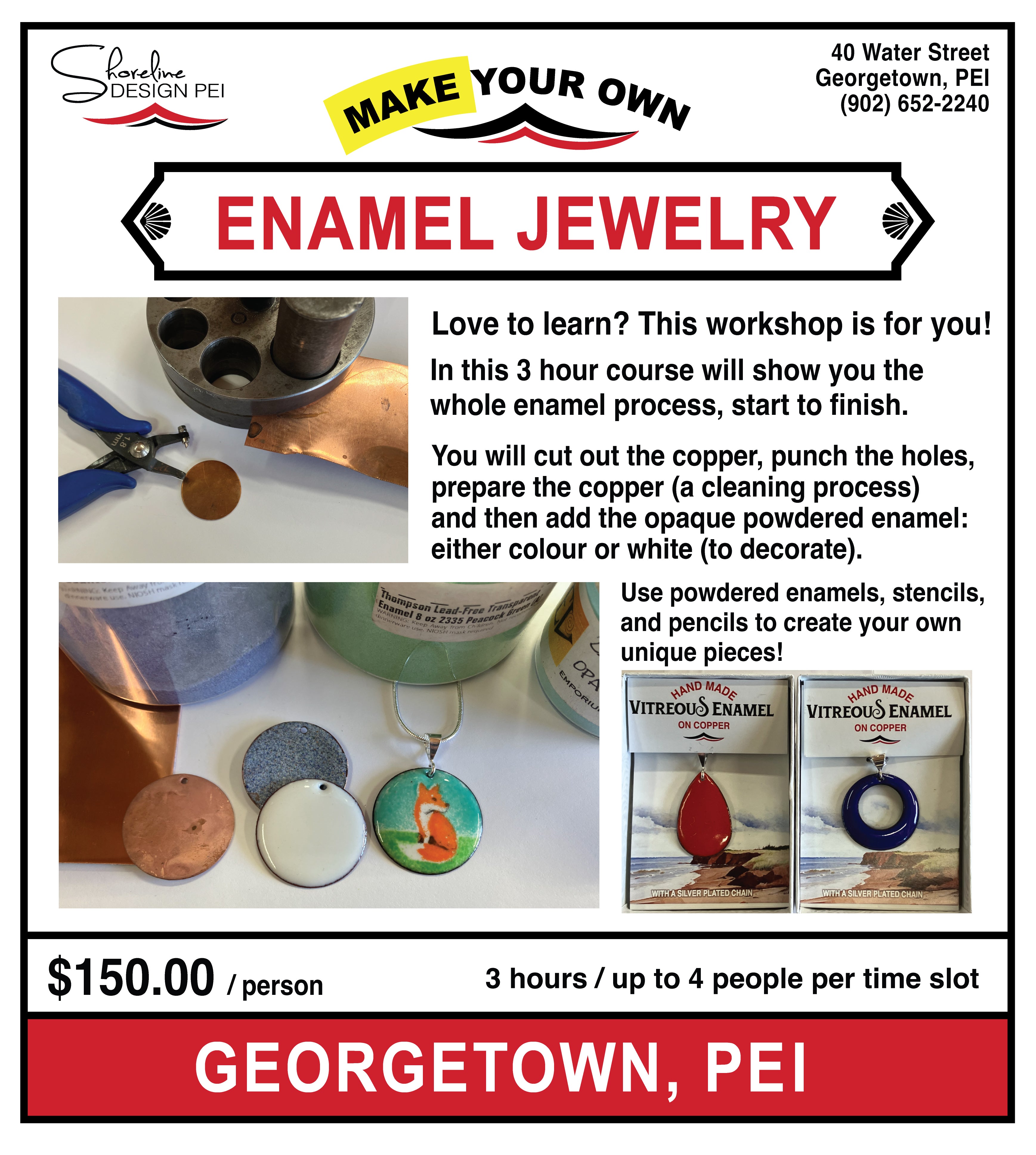 Make Your Own Enamel Jewelry (start to finish)