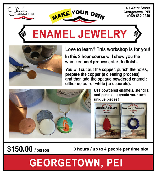 Make Your Own Enamel Jewelry (start to finish)