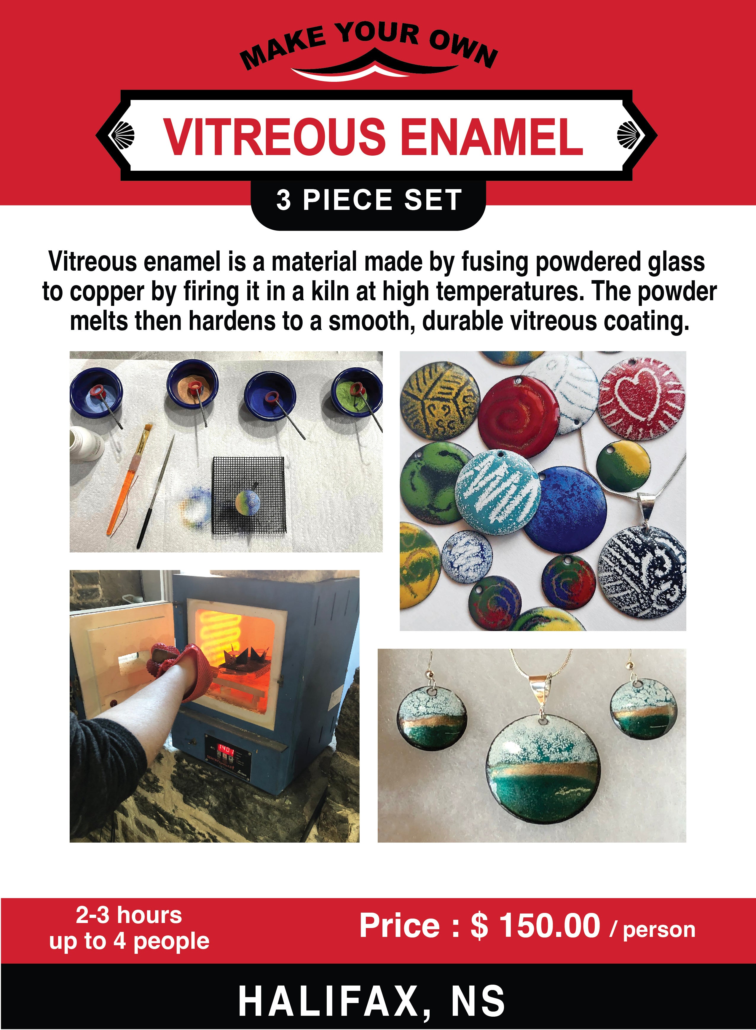 Vitreous Enamel Course - Halifax