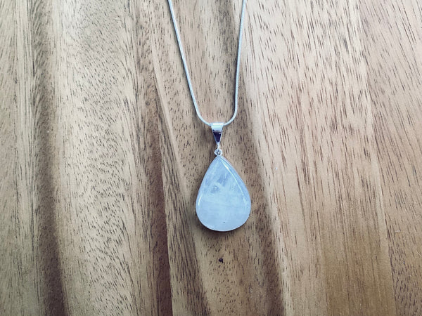 Moonstone Sterling Silver Pendant (3)