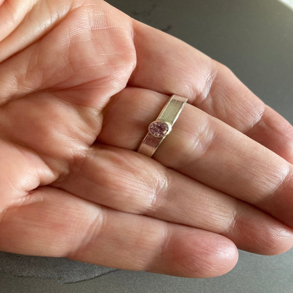 Birthstone  Ring Band Style 5 (available in all birthstones).