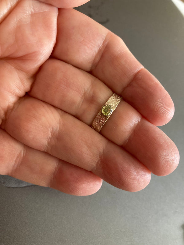 Birthstone  Ring Band Style 1 (available in all birthstones)