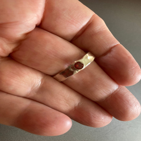 Birthstone  Ring Band Style 3 (available in all birthstones)