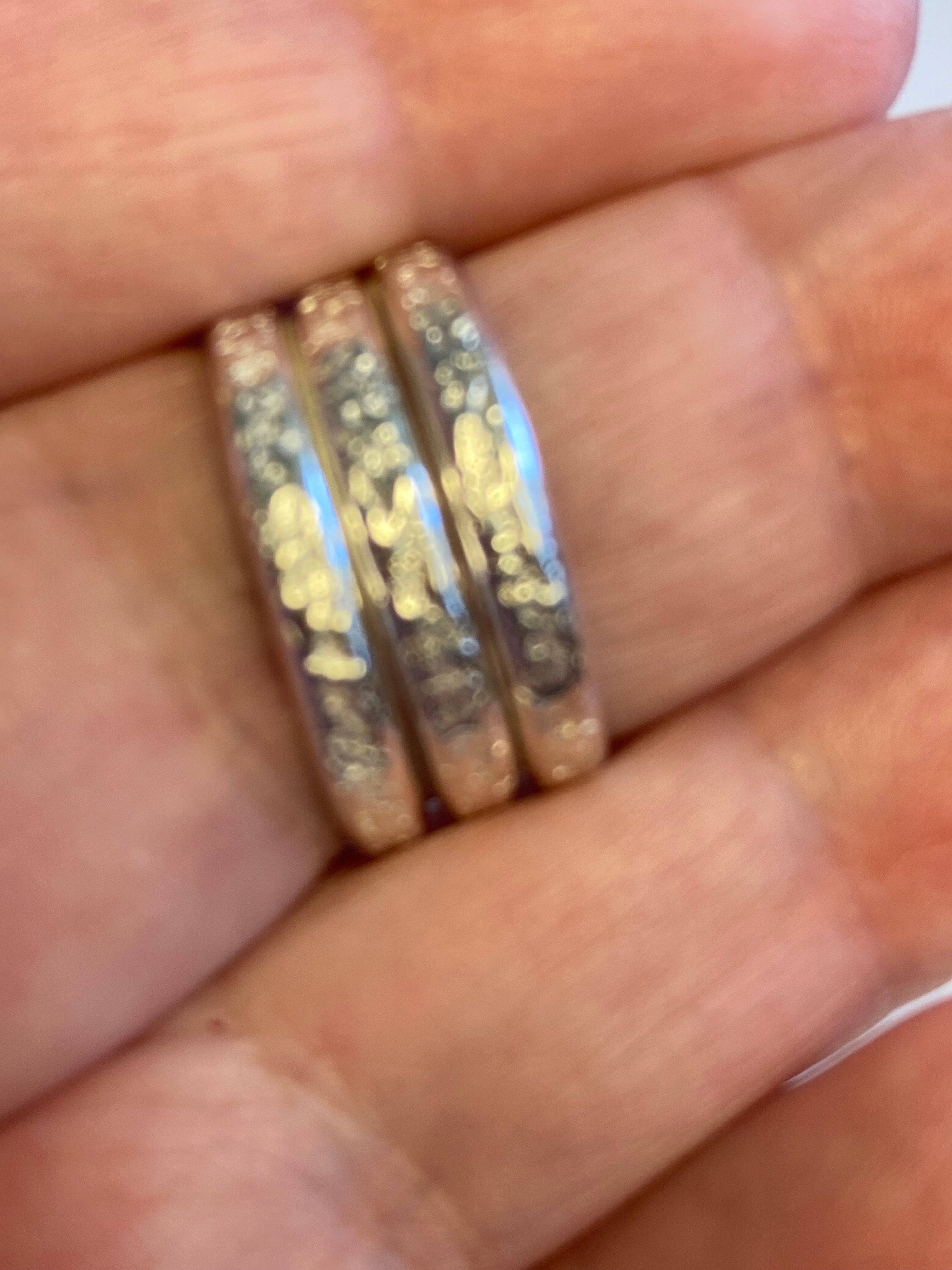 3 Band Sterling Silver Ring