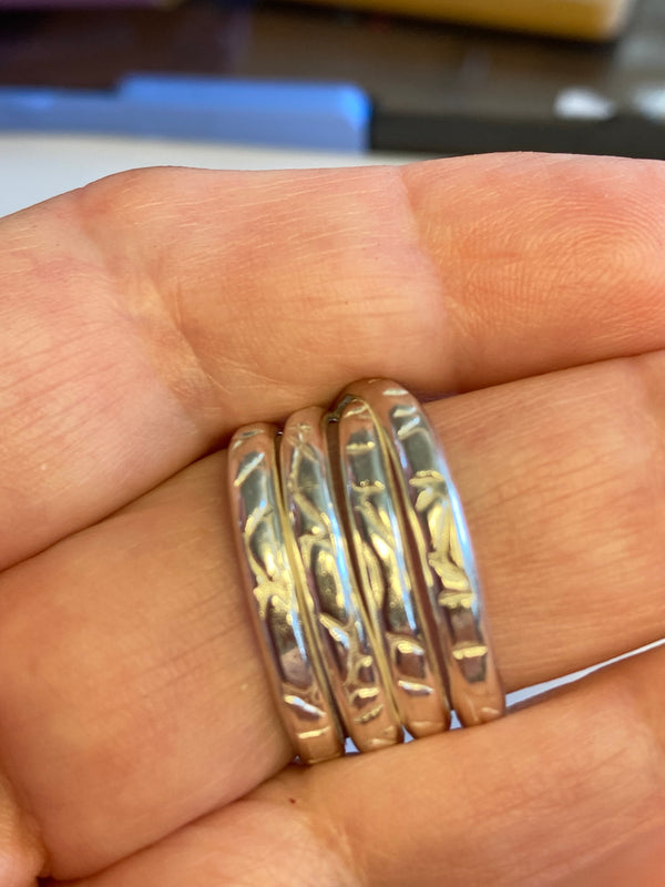 4 Band Sterling Silver Ring