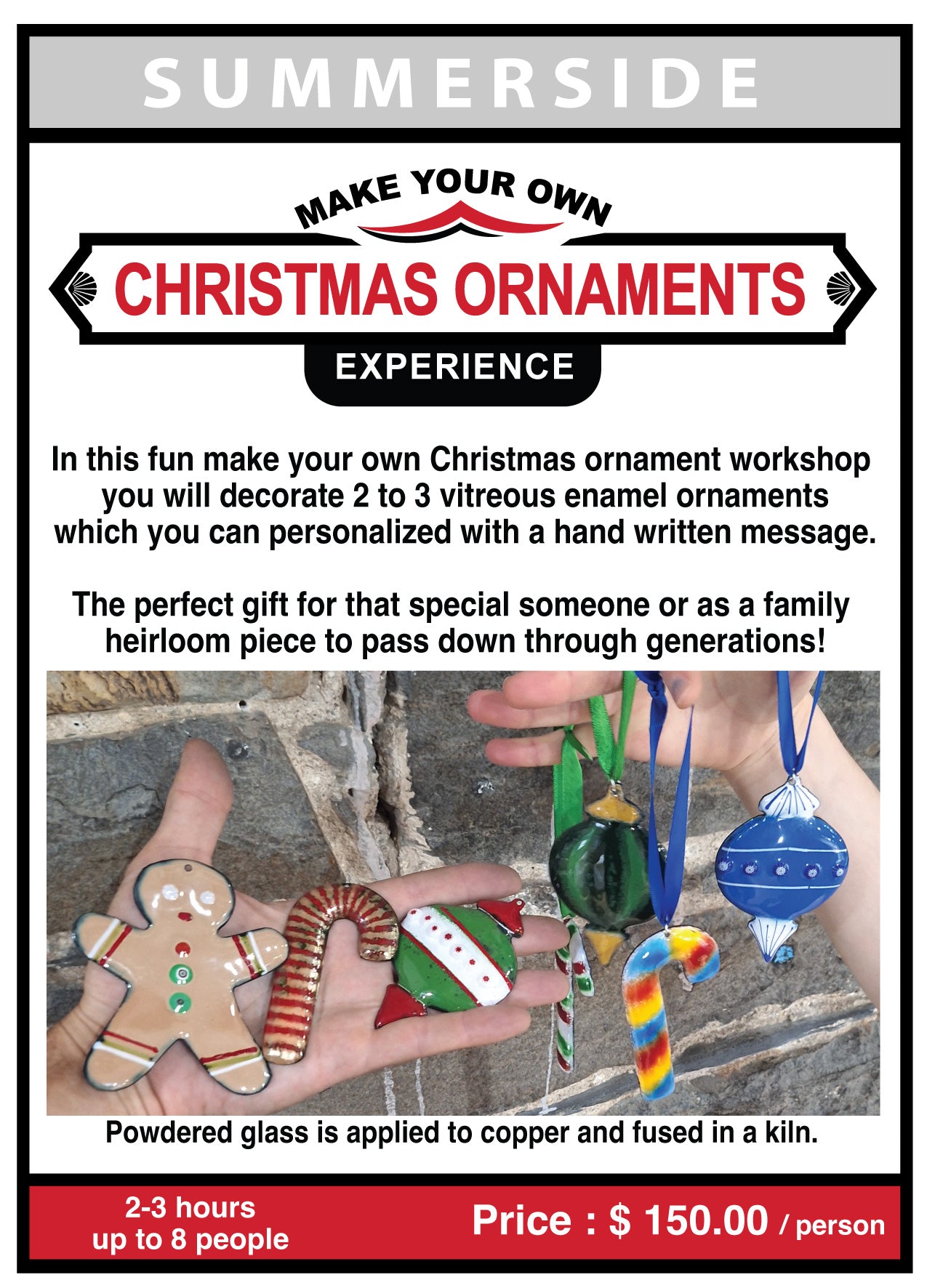 Make Your Own Christmas Ornament- Summerside October 2024