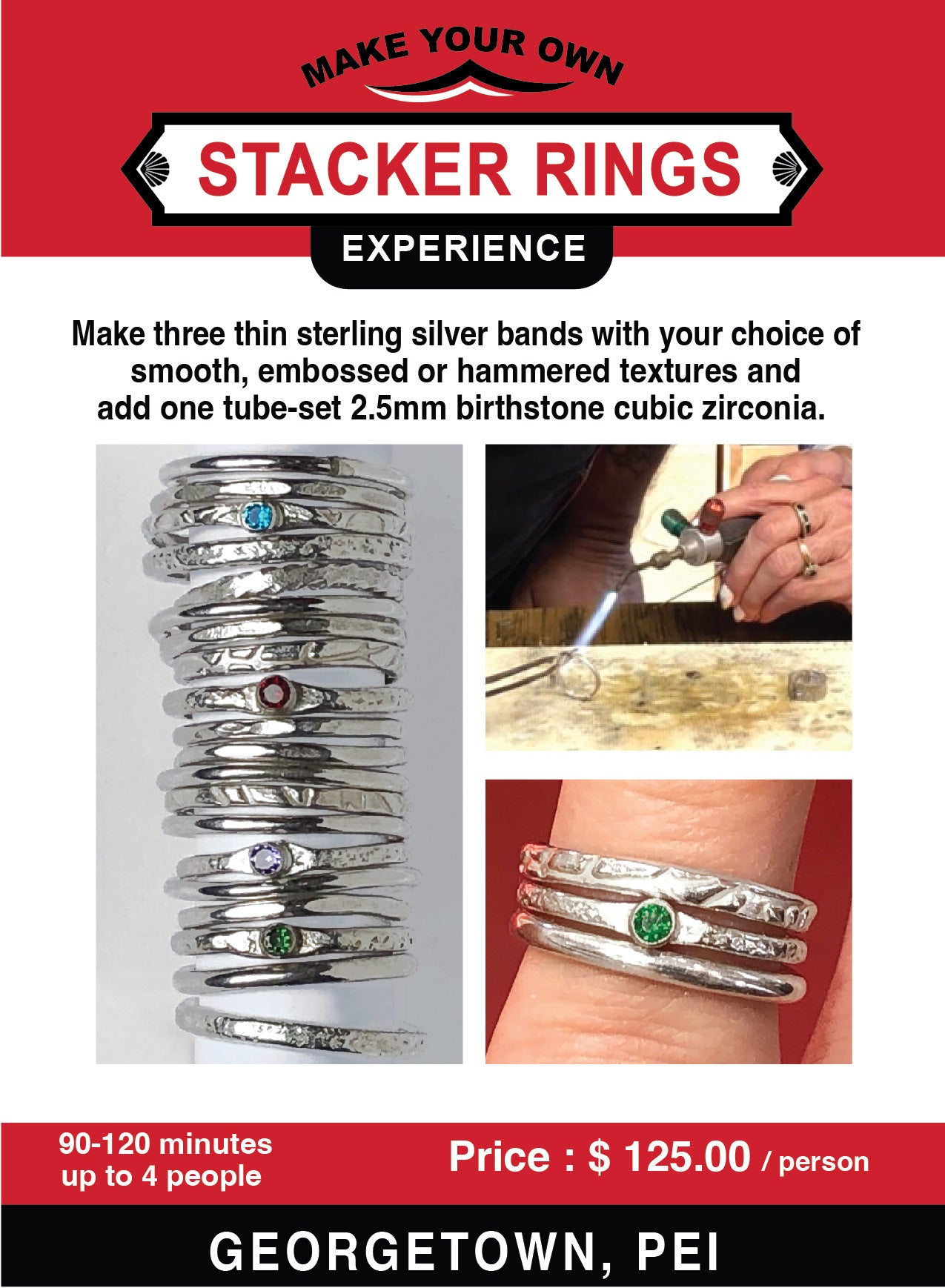 Make Your Own Stacker Rings - Georgetown