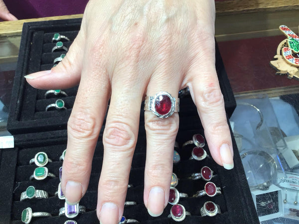 Genuine Ruby Ring