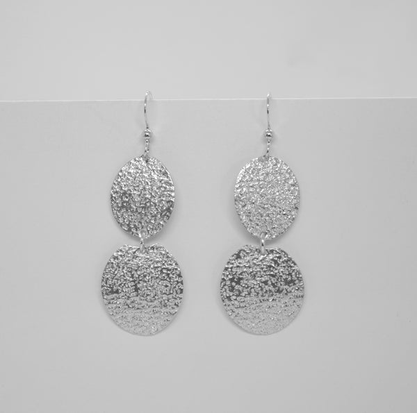 Disk Earrings (double)