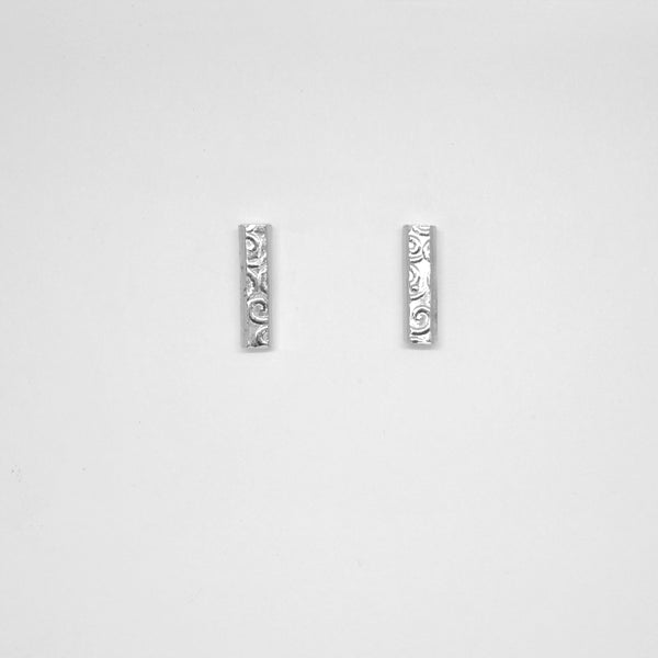 Swirly Stick Earrings (studs)