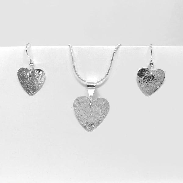 Sand Textured Heart Gift Set