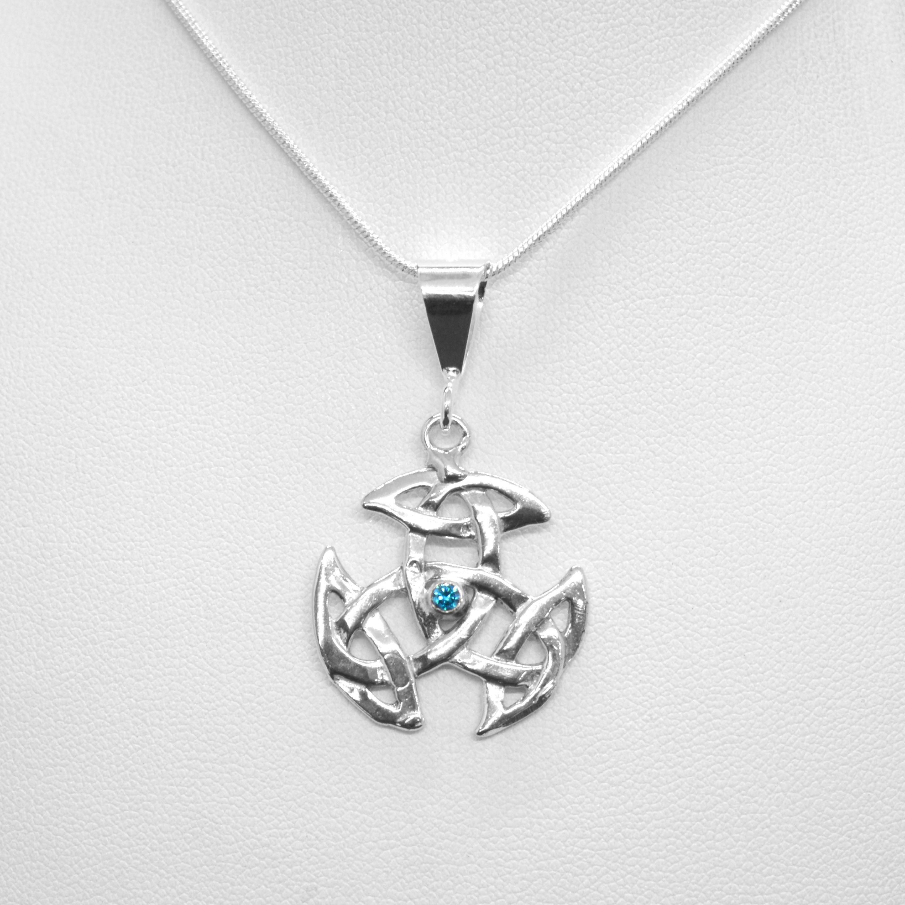 Sterling Silver Celtic knot pendant