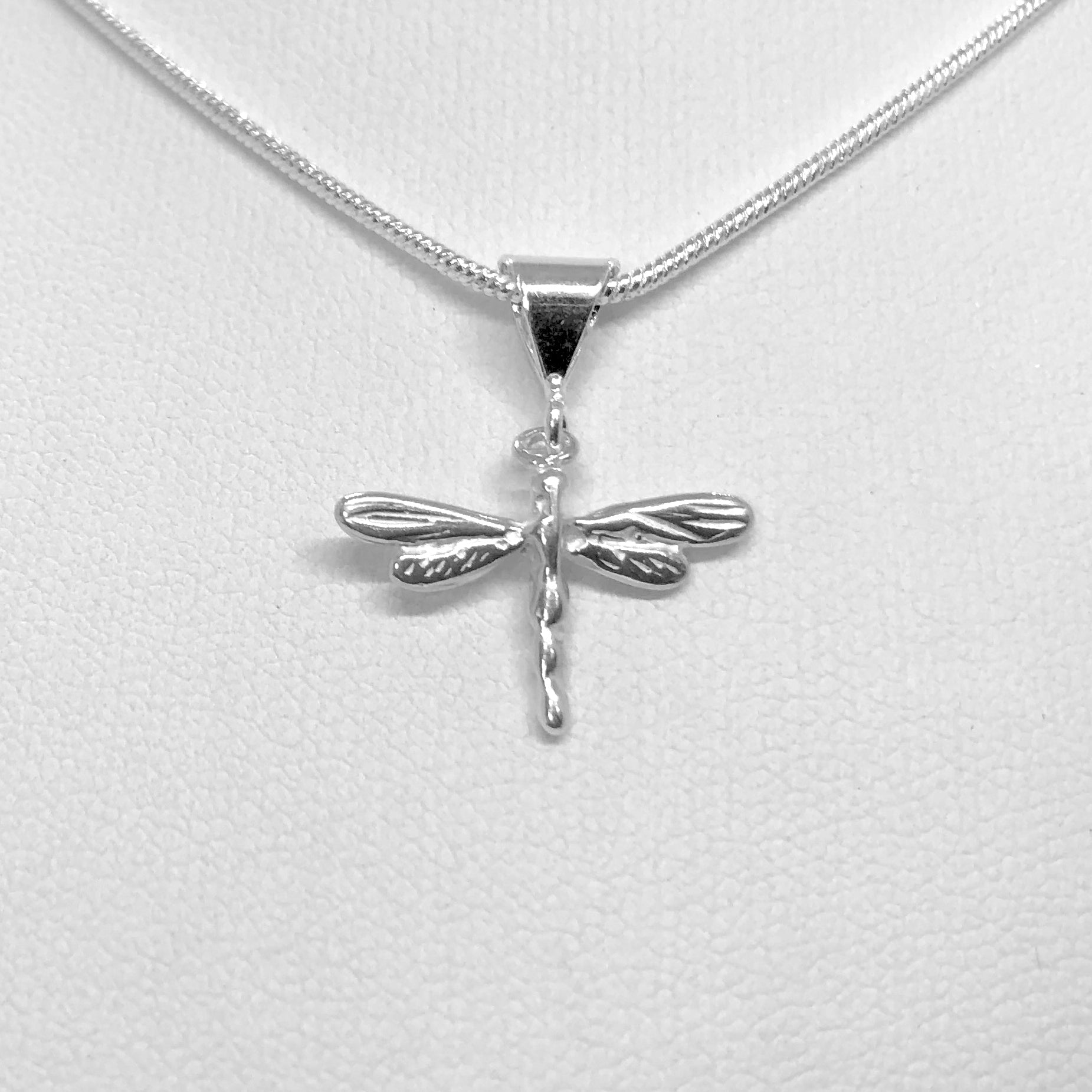 Sterling Silver Dragonfly pendant (small)