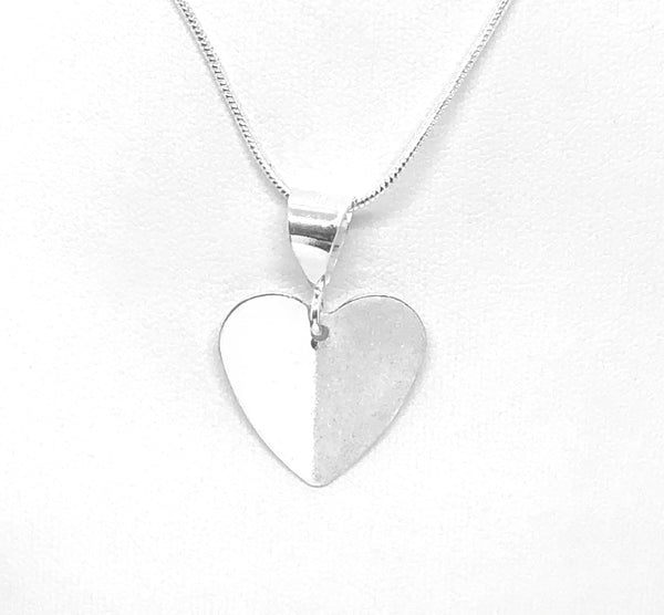 Heart Pendant (1/2 matte)