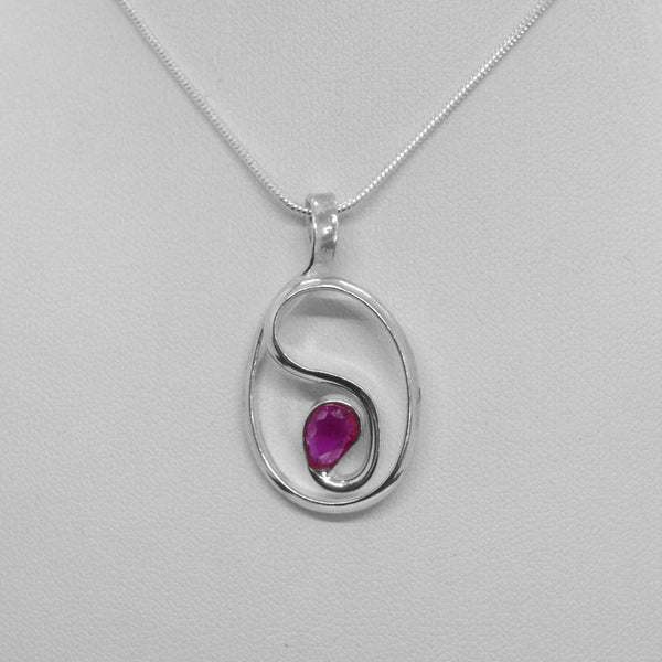New Beginning Pendant July / Ruby