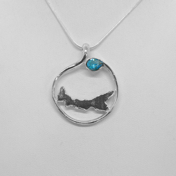 PEI pendant with birthstone