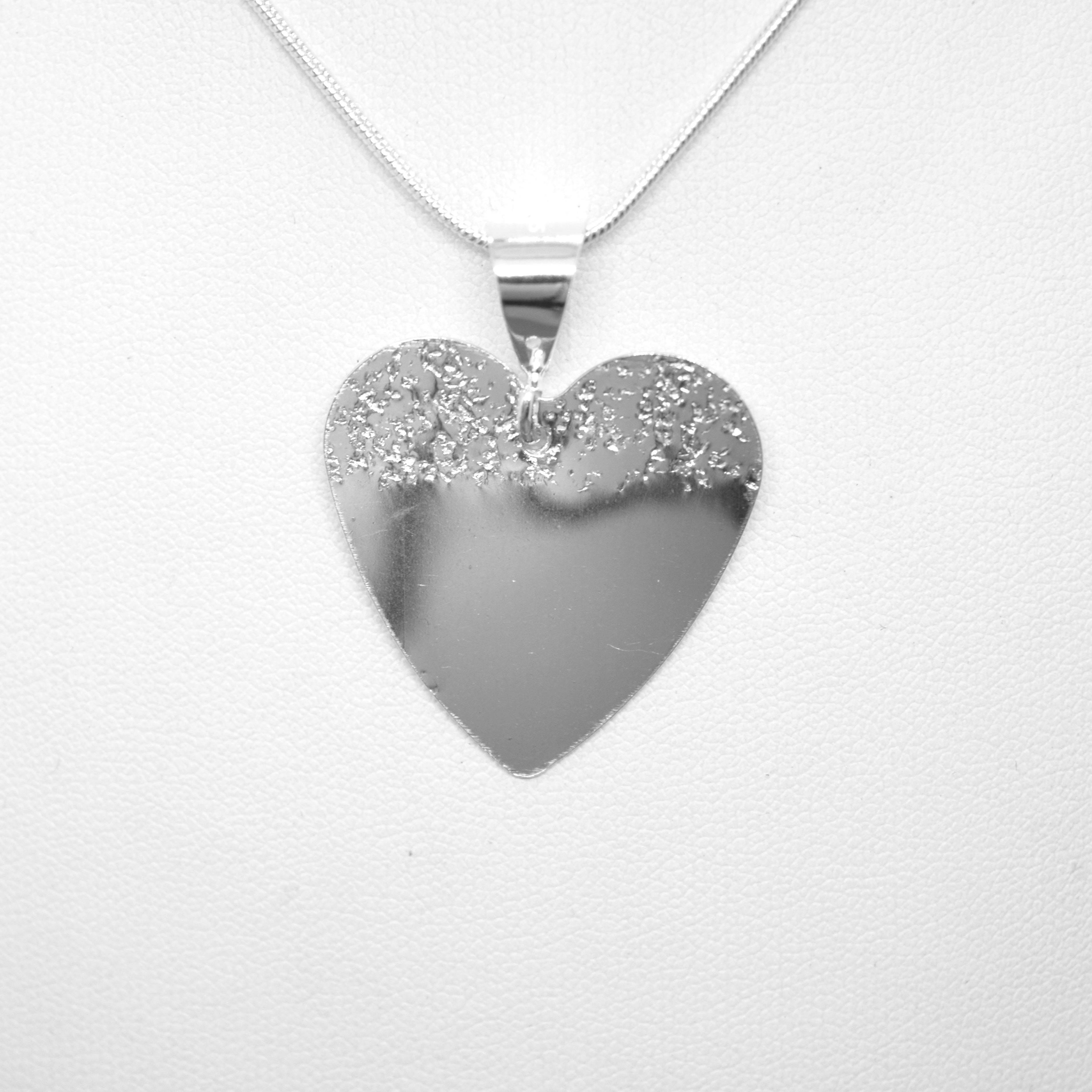 Heart Pendant (with Sand texture)