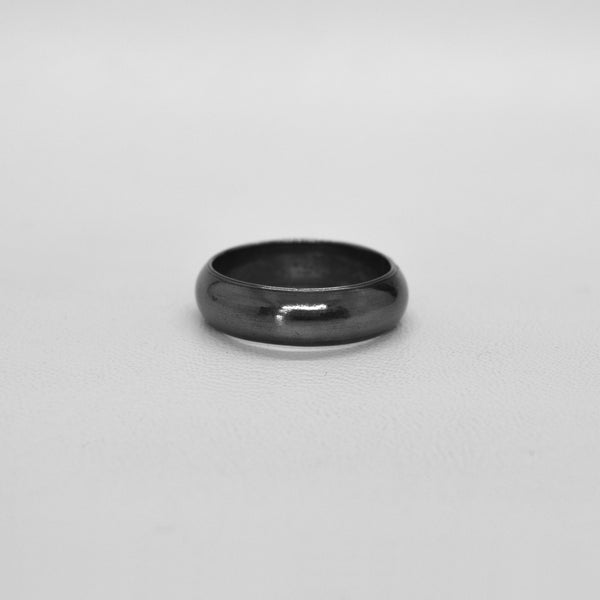 Blackened Silver Band