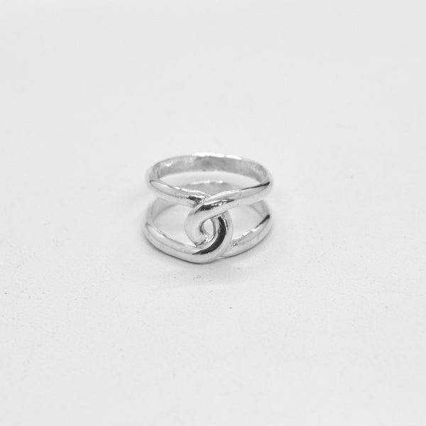 Sterling Silver Infinity Ring(RSIH0368)