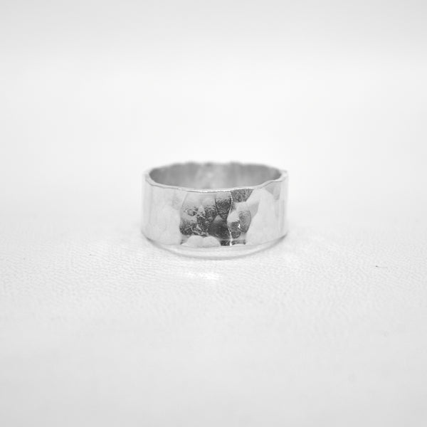 Hammered Wide Band Ring(RSWH0356)